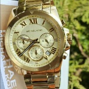 Michael Kors Bracken gold watch